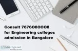 M.S. Ramaiah Institute of Technology admission management quota