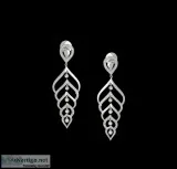 ORRA Platinum Chandelier Earring