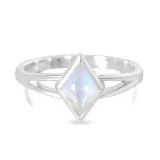 STERLING SILVER MOONSTONE RING - TILDA