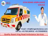 Just Hire King Ambulance Service in Ramgarh and Shift Patient to
