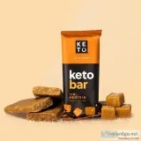 Keto Bars - 12 Bars - Salted Caramel