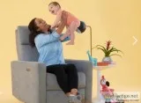 Power recliner nursery glider chair | nurture&