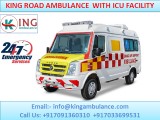 Most Popular King Ambulance Service in Hajipur at Low-Fare