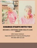 CDE Career Institute is now providing Home Health Aide Training