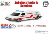 Book Reasonable Ambulance Service in Kapashera