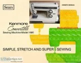 Sewing Machine Instruction And Service Manuals -Singer Kenmore E
