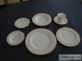 Noritake Dish Sets White Palace Pattern 4753