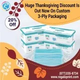 Huge Thanksgiving Discount Is Out Now On Custom 3ply Packaging
