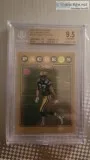2008 TOPPS CHROME GOLD REFRACTORS JORDY NELSON RC BGS 9.5