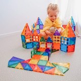 Connetix magnetic tiles-Teaching shapes to little minds