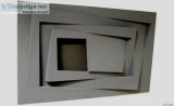 CONSTRUCTIVIST 3D RECTILINEAR SPIRAL