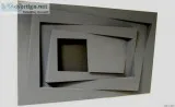 CONSTRUCTIVIST 3D RECTILINEAR SPIRAL