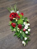 Red and White Hand Tied Sheaf &ndash buy online or call 01525 23