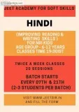 crash course for Hindi