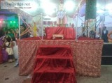 Revolving stagebride and bridegroom entries