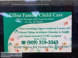 Ulloa family childcare