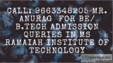 96633482o5 MS Ramaiah Institute Of Technology Bangalore through 