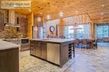 Superbe chalet rustique 2015 avec plage priv&eacutee Lanaudi&egr
