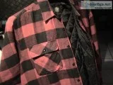 JACKET   BLACK and RED PLAID