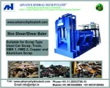 Box Shear Baler for Heavy Metal Scrap Cutting