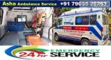 Make your Spherical ICU Ambulance Service in Katihar  ASHA AMBUL