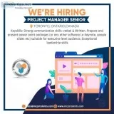 Hiring a Project Manager Senior in Toronto