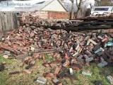 Used red bricks