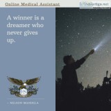 A Winner is a Dreamer &ndash Online Medical Assistant