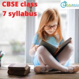 CBSE class 7 syllabus