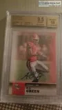 2011 SWEET SPOT AUTOGRAPHS A.J GREEN RC BGS 9.5 AU 10