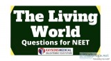 Living world questions for NEET