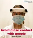 Disposable Face Shield 25 Pack  Promotional Protective Face Shie