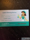 Cleaning services