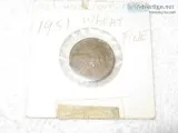 1951 Lincoln Wheat Cent &ndash Fine Condition