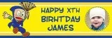 Perfect personalised birthday banner will be an awesome idea