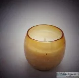 YOURS BEE LOVED  HONEYSUCKLE ESSENTIAL OIL CANDLE  SOY WAX CANDL