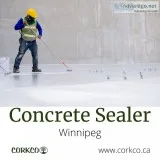 Concrete sealer Winnipeg