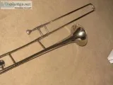 1970 Olds  silver large trombone 45&quot long