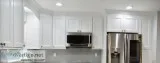 Uptown White Kitchen Cabinets For Sale  StockCabinetExpress