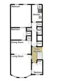 Lofty 3 bedroom in 2 family house on tree lined street