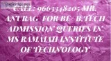 96633482O5 MS ramaiah institute of technology direct admission