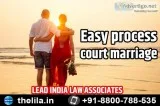 Easy process court marriage &ndash Lead India law associates
