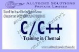 C and C Training Institution in Chennai