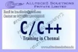 C and C Training Institution in Chennai