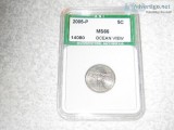 2005P Jefferson - Slabbed - MS66 - 80.00