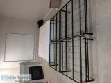 King size mattress with metal bed frame for 180