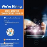 Hiring a Digital Marketing Communications Specialist