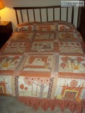 Full-Size Bed-Includes Headboard Frame Boxspring Mattress and Be