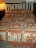 Full-Size Bed-Includes Headboard Frame Boxspring Mattress and Be