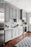 Grey Shaker Style Cabinets  GRDTLLC